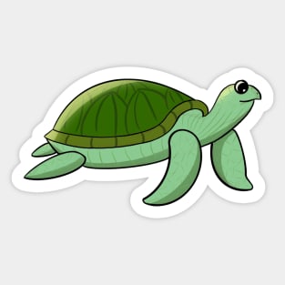 Cute little turtle Sticker